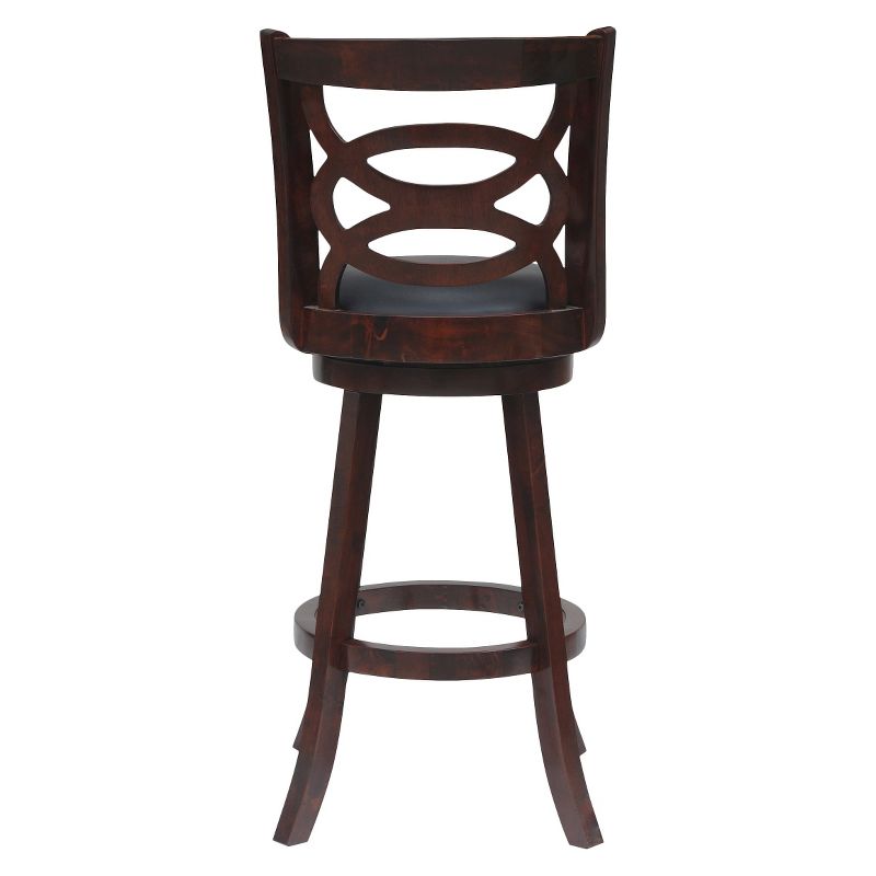 Sienna 24" Counter Height Barstool Hardwood/Cherry - Boraam
