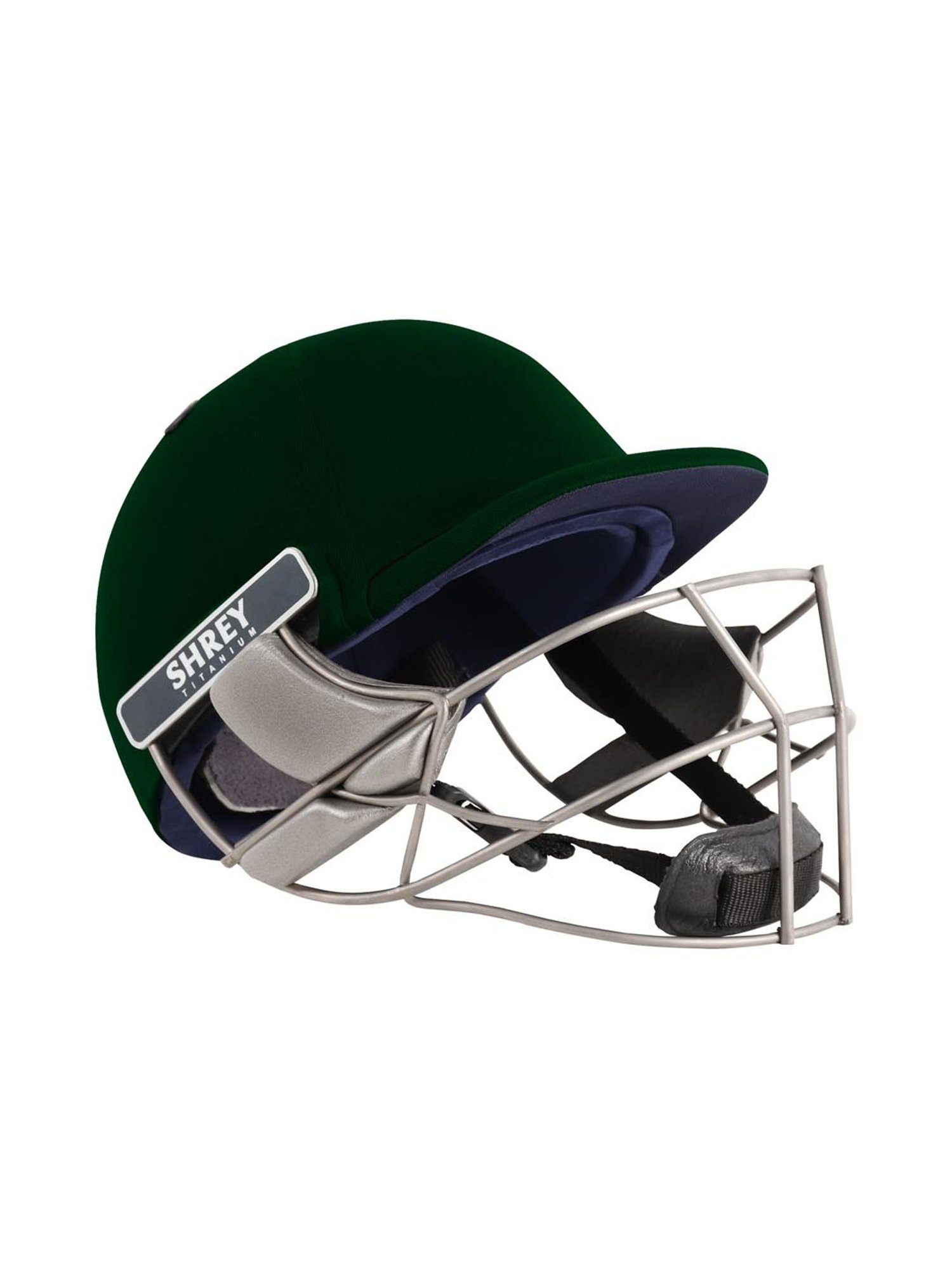 Shrey Green Pro Guard Air Titanium Cricket Helmet (L)