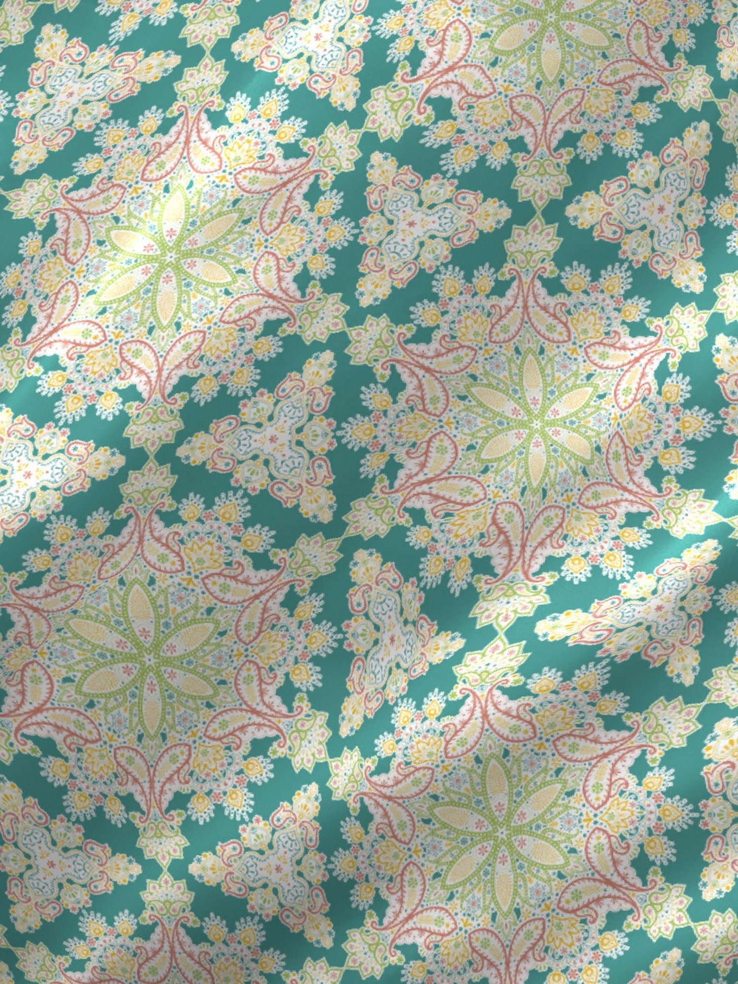 Layers Aura Printed Multicolor 190 TC Microfibre Single Dohar