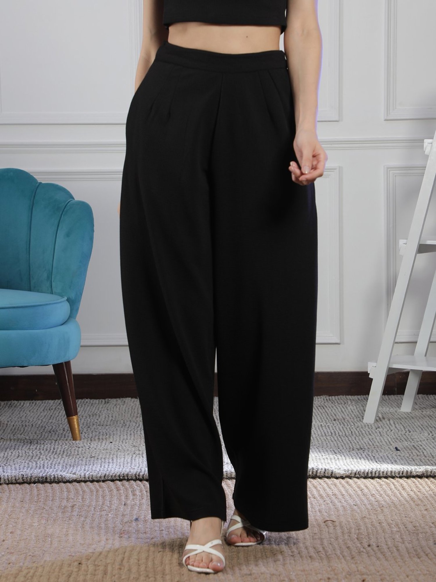 NEUDIS Black Trousers