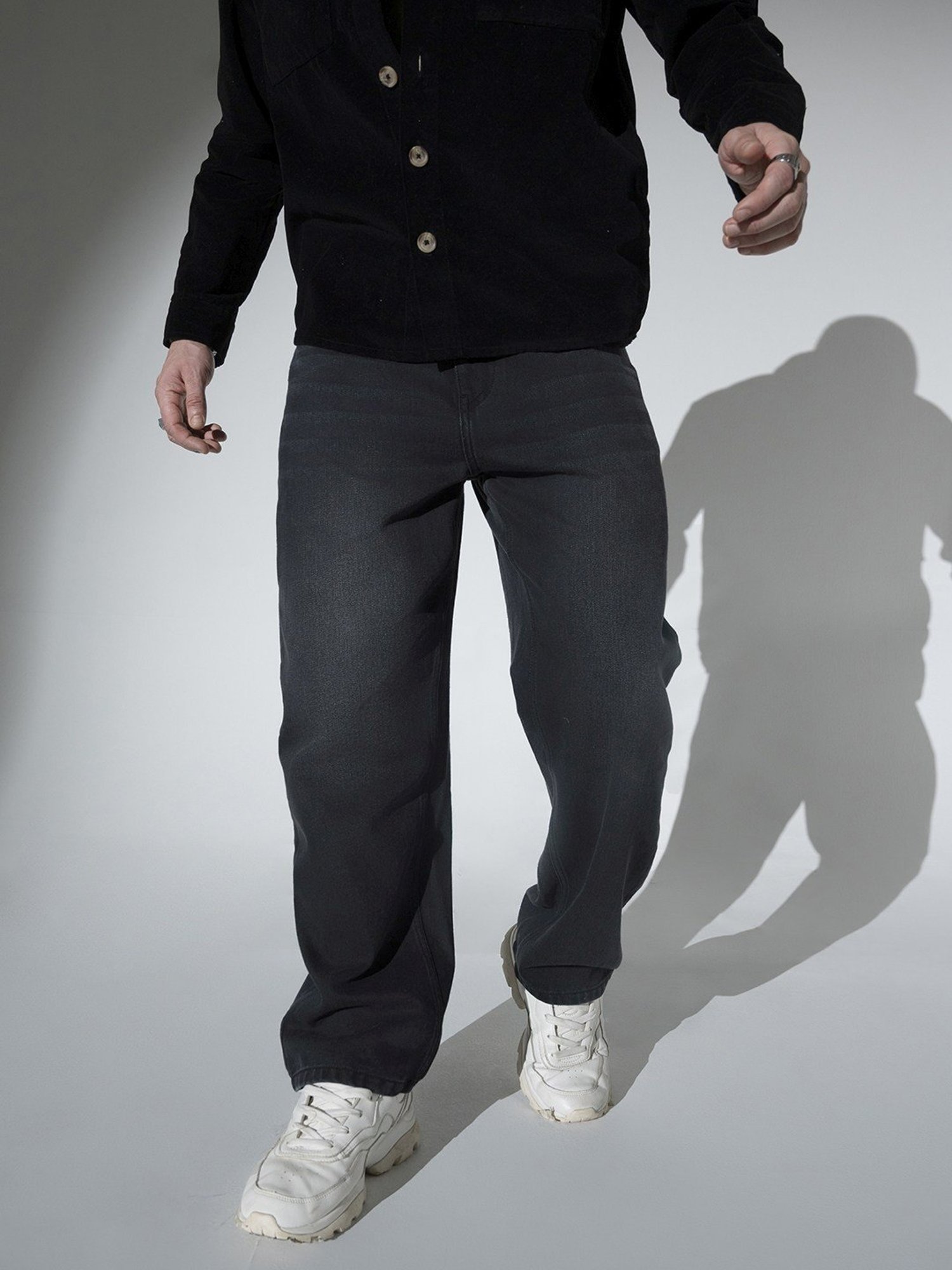 Hubberholme Black Relaxed Fit Jeans
