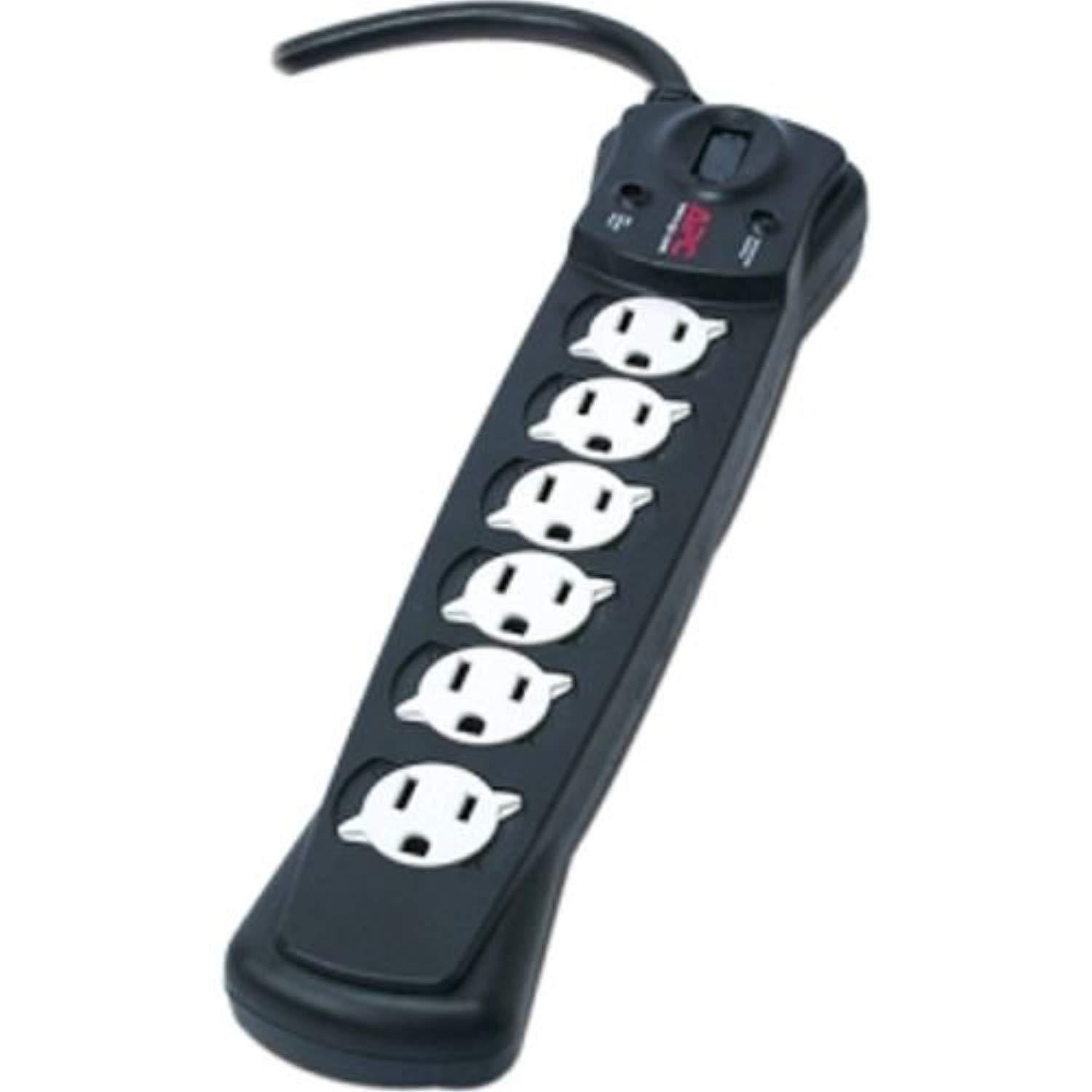 apc p6b 6-outlet essential surgearrest(r) surge protector