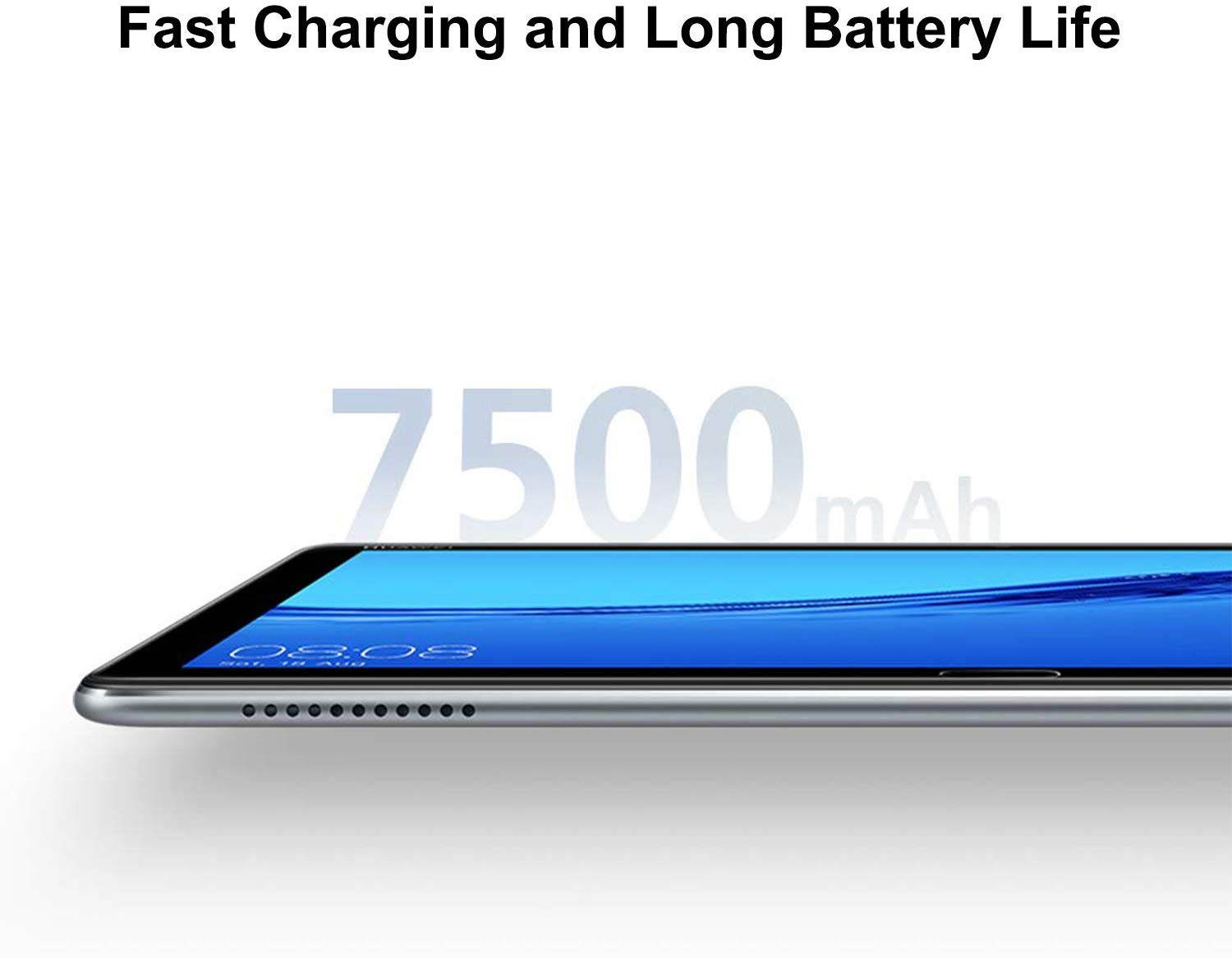 Original Huawei MediaPad M5 Lite Tablet with 10.1" FHD Display, Octa Core, Quick Charge, Quad Harman Kardon-Tuned Speakers, WiFi Only, 4GB+128GB Global Rom Version(US Warranty)