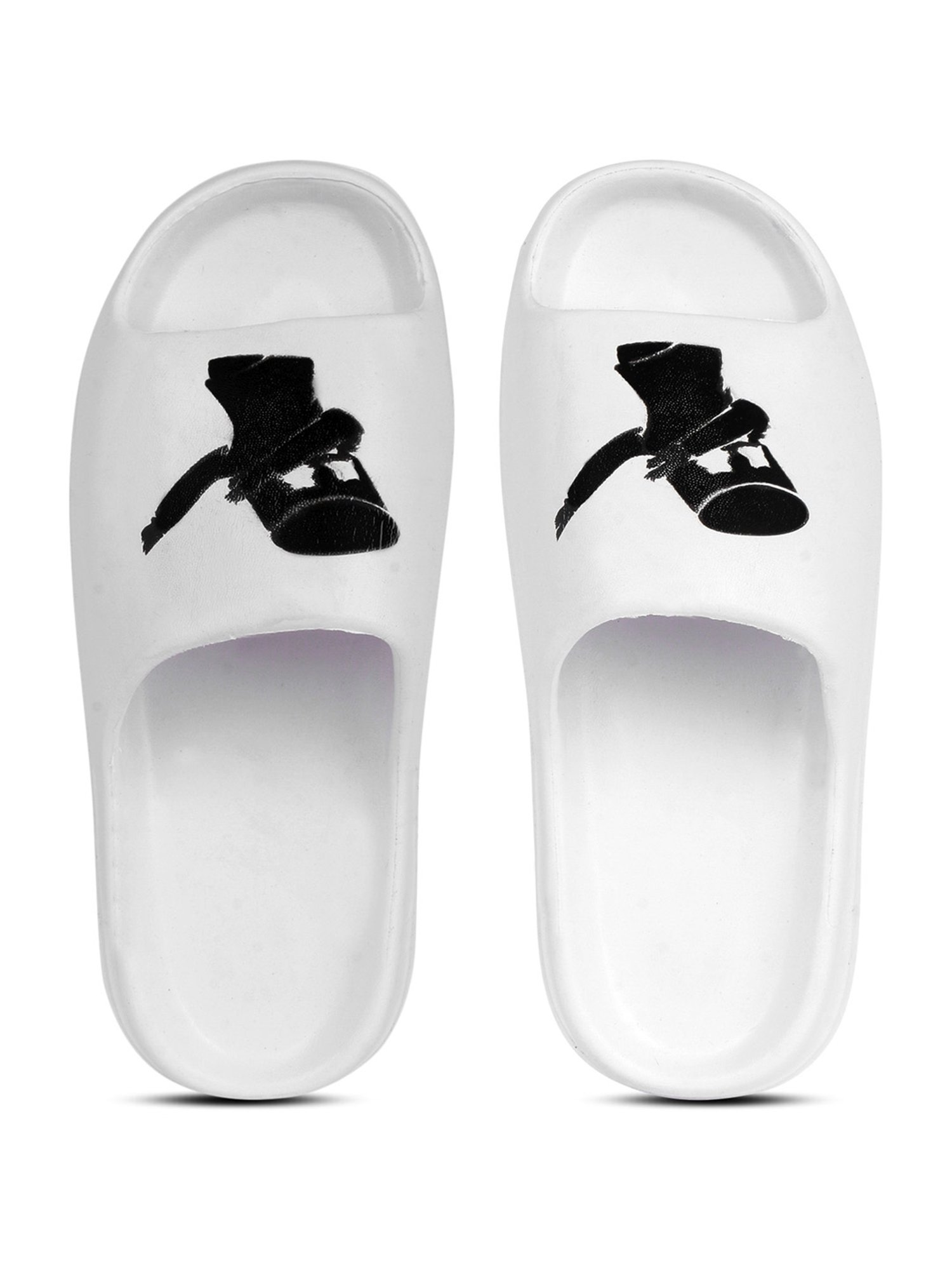 Pampy Angel Men's White Slides
