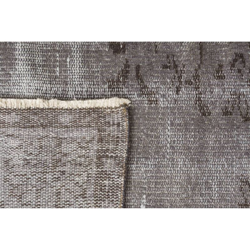 5'6"x8'10" Vintage One-of-a-Kind Urbaine Rug Gray - Revival Rugs