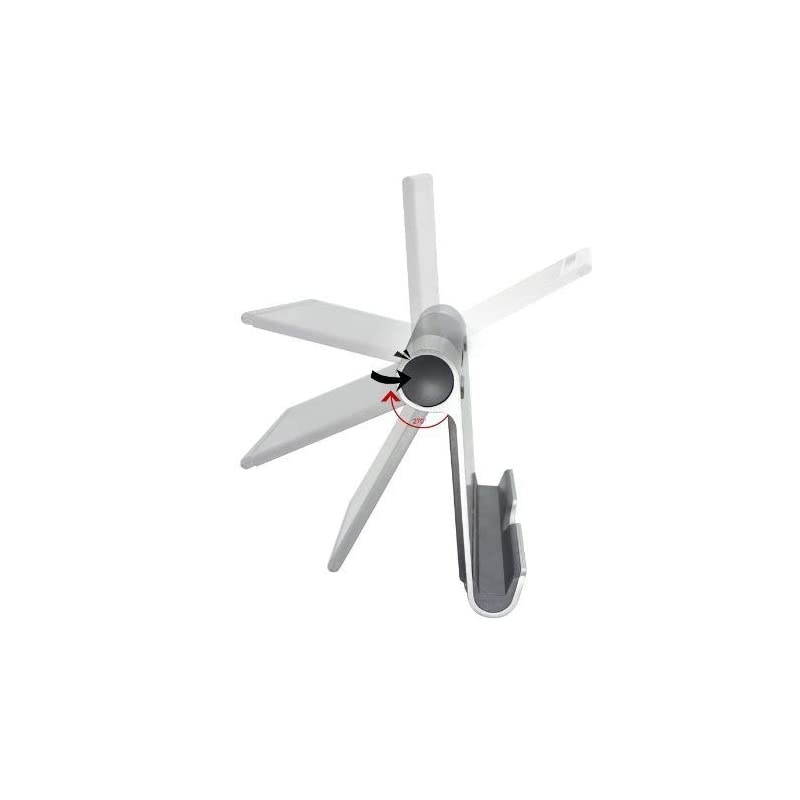 iPad Stand  MultiAngle Aluminum Holder for Tablets EReaders and Smartphones Mini Stand