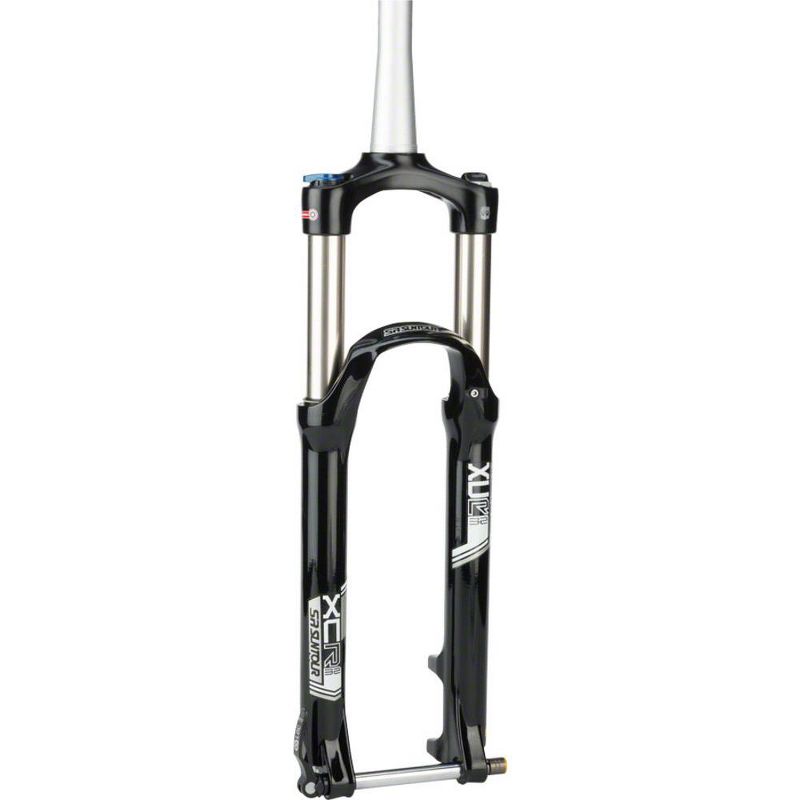 SR Suntour XCR Air LO-R Suspension Fork: 27.5, Tapered, 120mm, 100x15, Disc