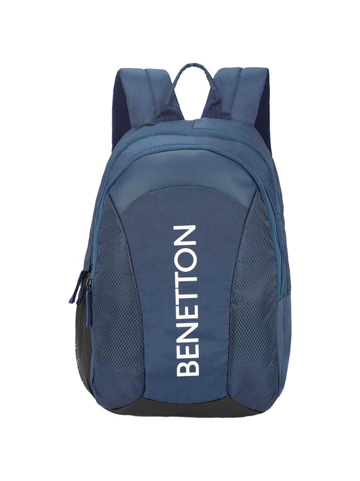 United Colors of Benetton Skylar 18 Ltrs Navy Medium Laptop Backpack