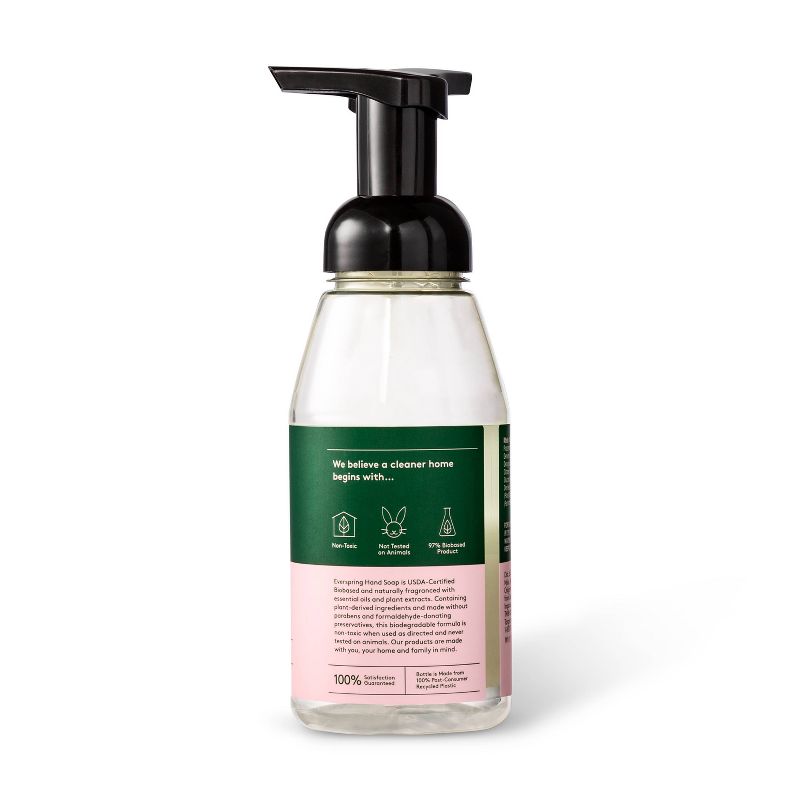 Geranium & Herbs Foaming Hand Soap - 10 fl oz - Everspring™