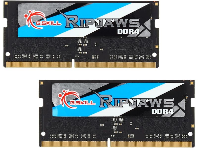 G.SKILL Ripjaws SO-DIMM 8GB 260-Pin DDR4 SO-DIMM DDR4 3200 (PC4 25600) Laptop Memory Model F4-3200C18S-8GRS