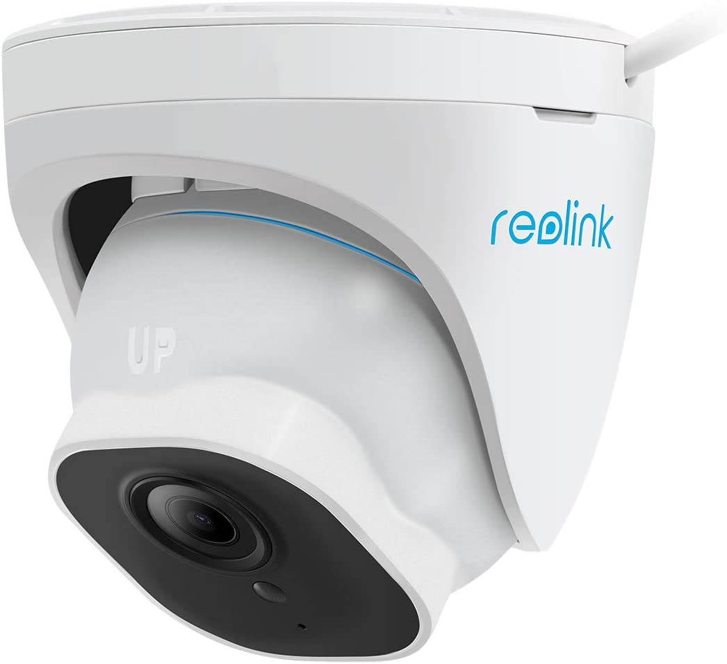 Reolink 5MP Outdoor PoE Security IP Camera Smart Human/Vehicle Detection Audio Work with Google Assistant Dome Camera RLC-520A