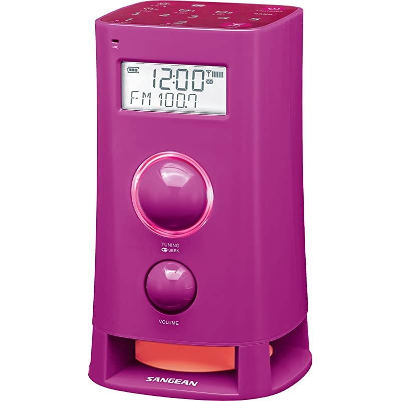 K-200 Multi-Function Upright AM/FM Digital Radio (Pink)