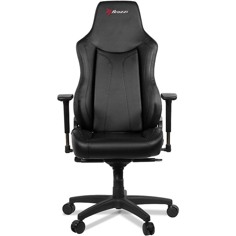 Arozzi Vernazza Series Super Premium Pleather Gaming Chair, Black (VERNAZZA-BK)