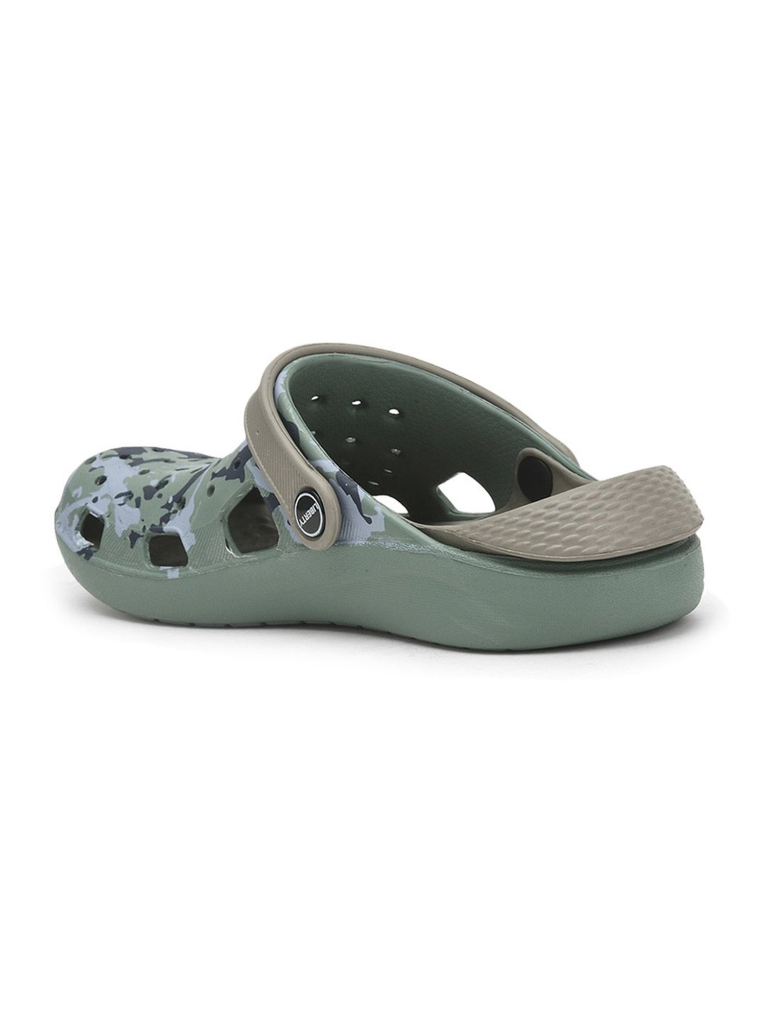 Aha By Liberty Men's Green Back Strap Clogs