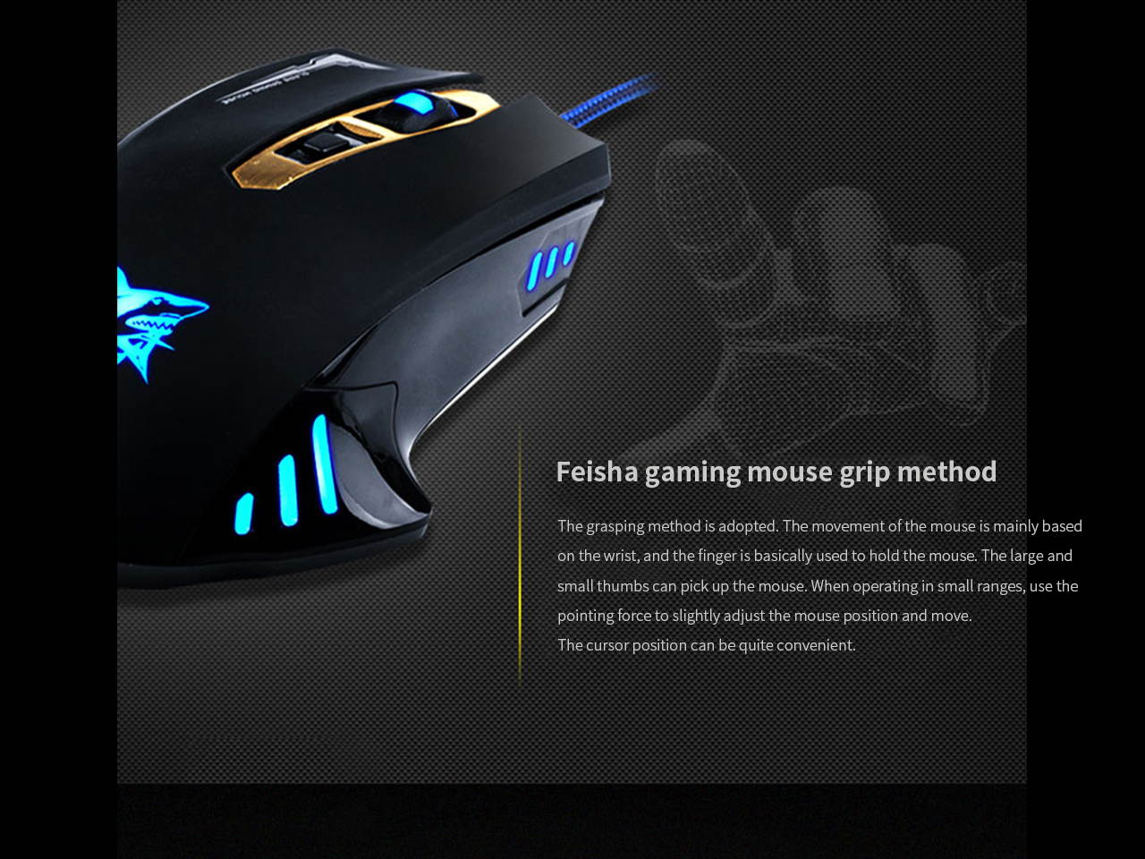 Gaming Mouse Wired Breathing Light Ergonomic Game USB Computer Mice Multicolor Gamer Desktop Laptop PC Gaming Mouse, 6 Buttons for Windows 7/8/10/XP Vista Linux, Black