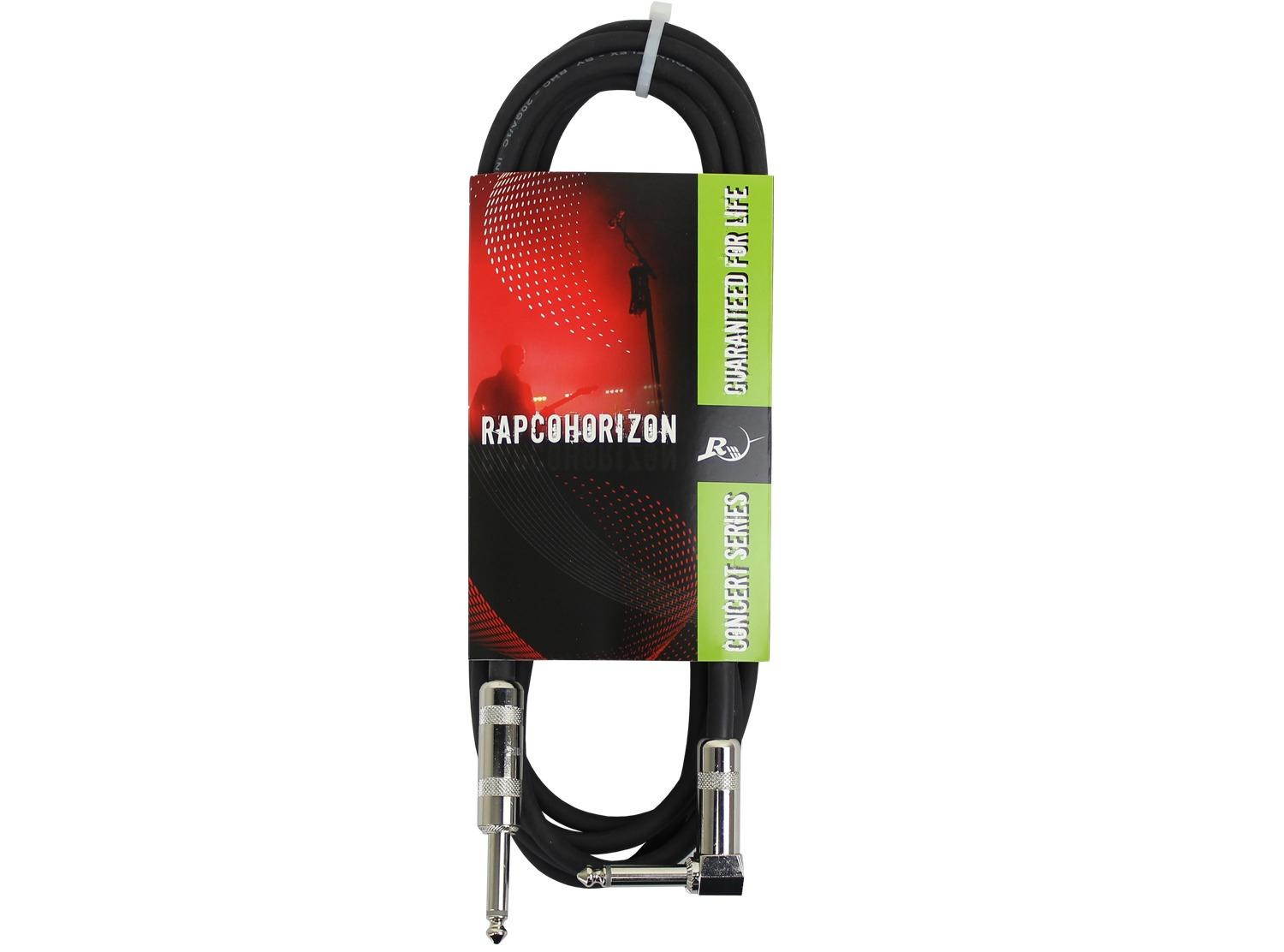 RapcoHorizon Concert Series G4 instrument Cable 1/4 to Right Angle 1/4 (25 ft)