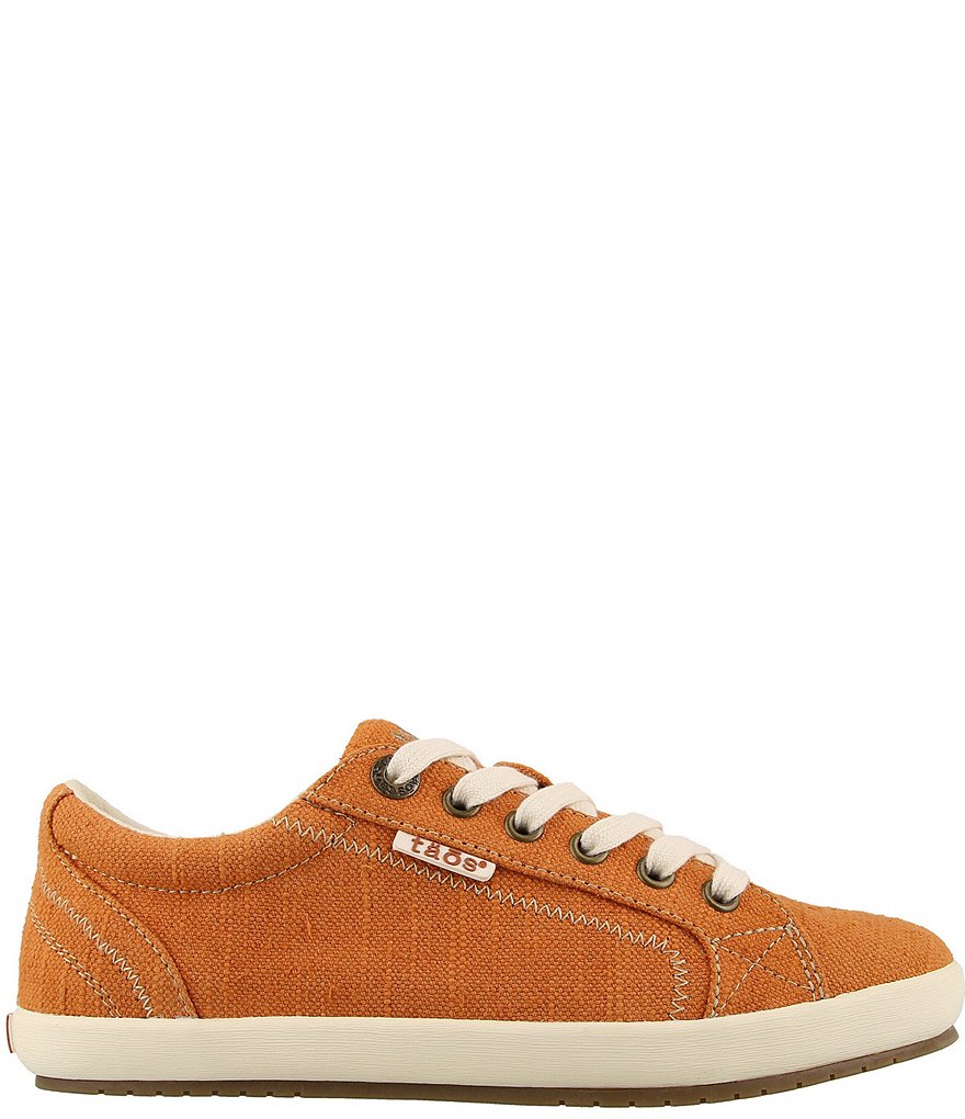 Taos Footwear Star Hemp Canvas Lace-Up Sneakers