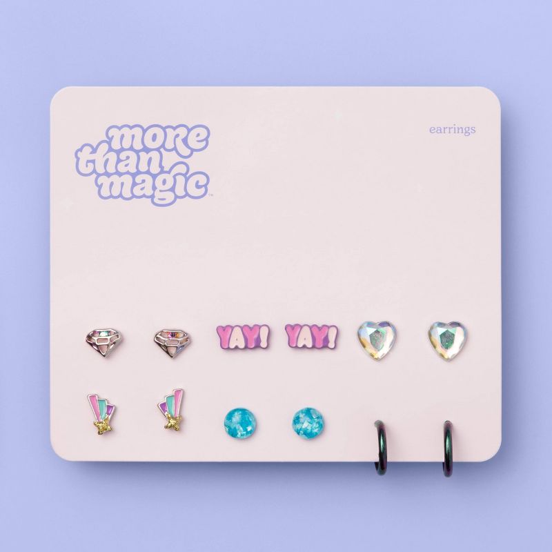 Girls' 12pk Earrings - More Than Magic™