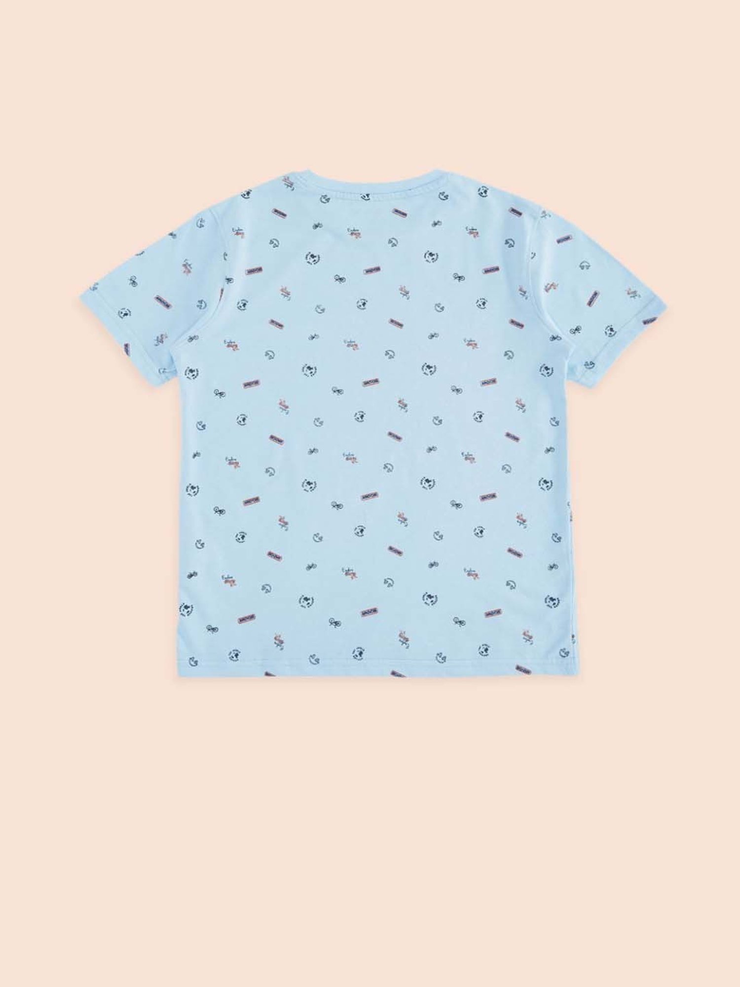 Pantaloons Baby Kids Multicolor Cotton Printed T-Shirt