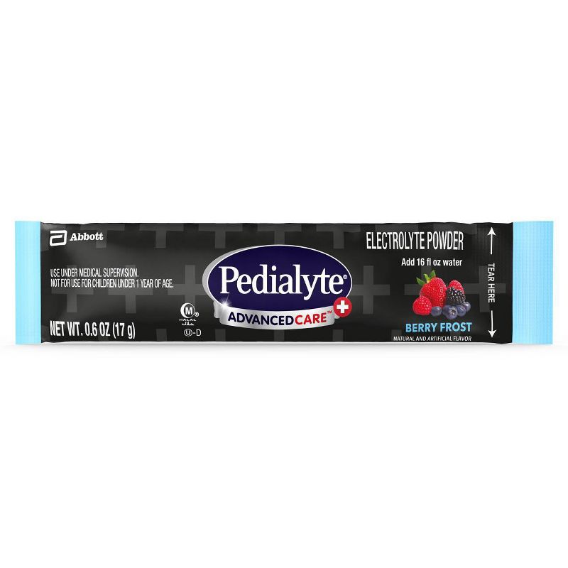 Pedialyte Advanced Care Electrolyte Powder - Berry Frost - 6ct