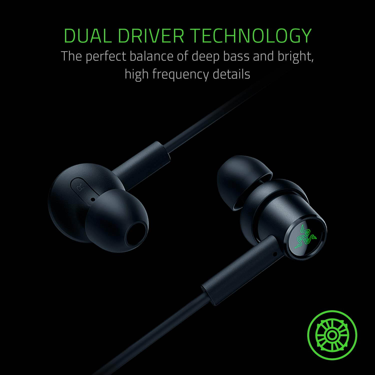 Razer Hammerhead USB-C ANC In-Ear Gaming Headsets - Active Noise Cancellation