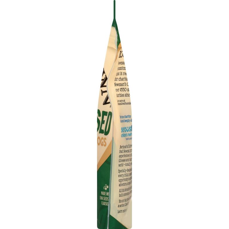 Newman's Own Hickory Smoke Plant Based Jerky Soft Chewy Dog Treats - 5oz