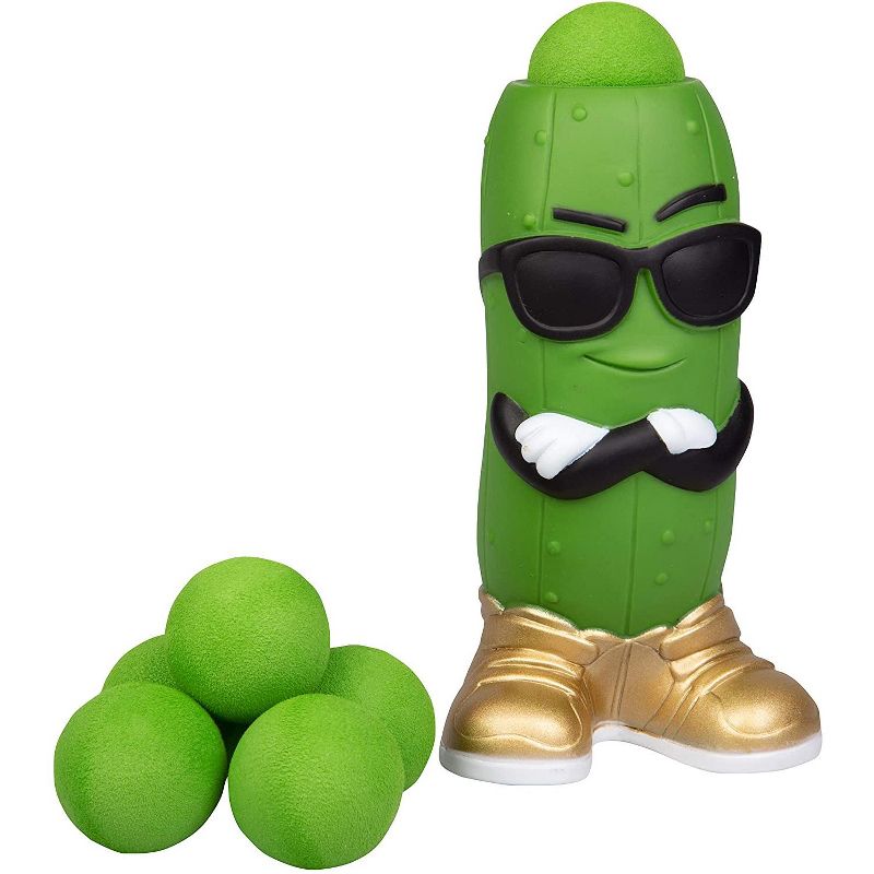 Hog Wild Pickle Popper Toy, Shoots Foam Balls!