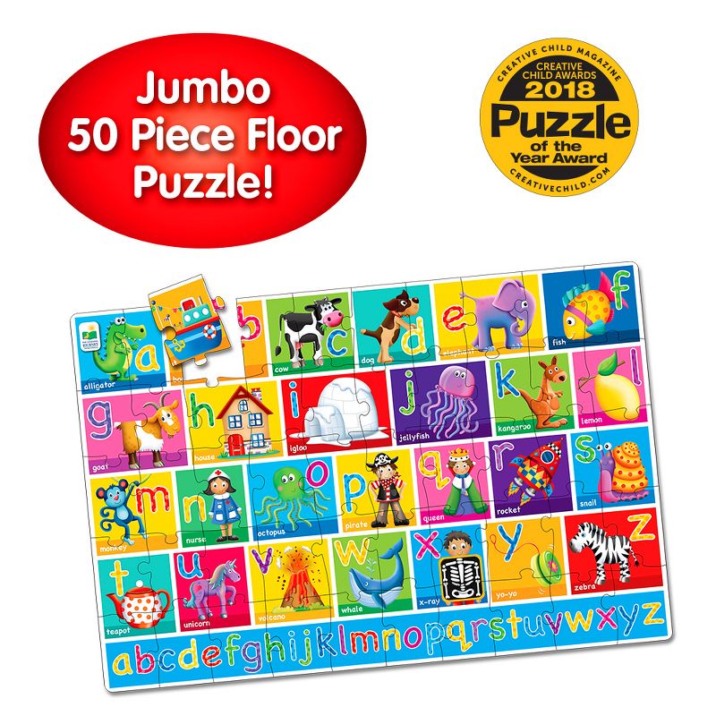 The Learning Journey Jumbo Floor Puzzles Alphabet 50 pcs