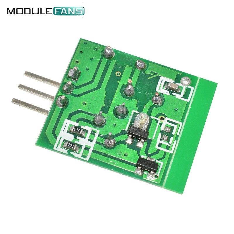 1 Pairs 433Mhz RF Transmitter And Receiver Link Diy Kit For Arduino ARM MCU DC 5V External Antenna AM Mode VCC Voltage Module