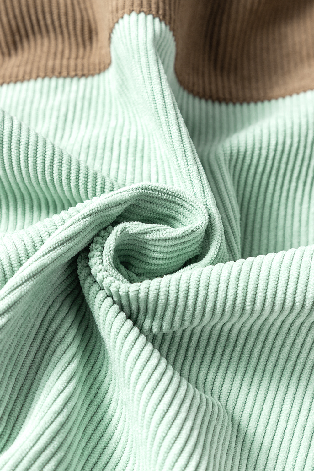 Brown Plaid Button Up Long Sleeve Flannel Shacket