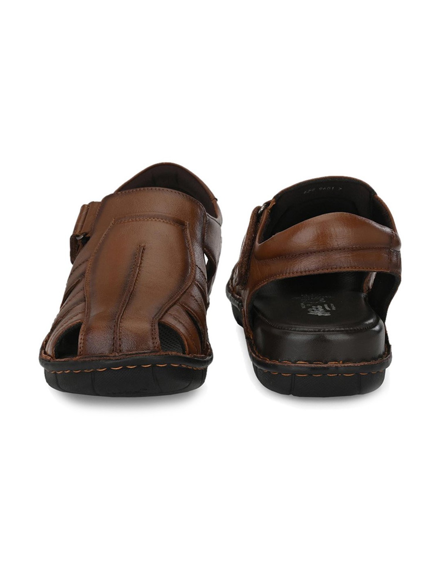 Hitz Men's Tan Fisherman Sandals