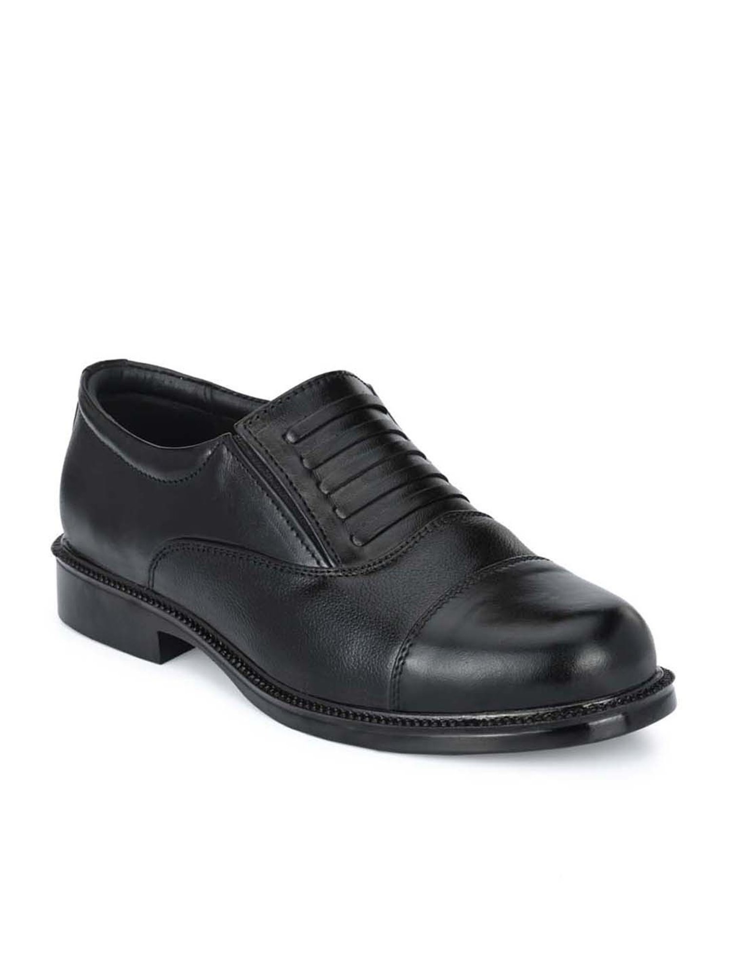 Eego Italy Men's Black Formal Loafers