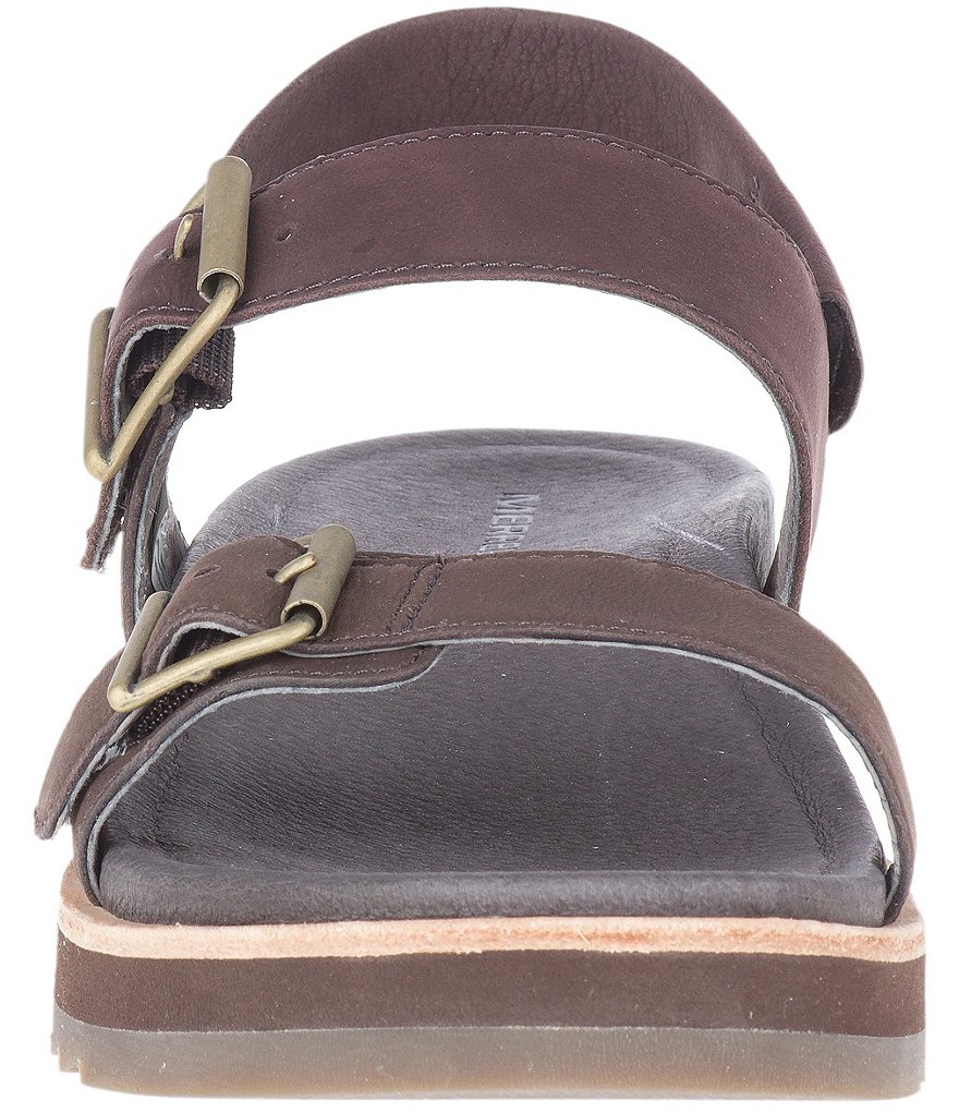 Merrell Women's Juno Leather Buckle Back-Strap Sandals
