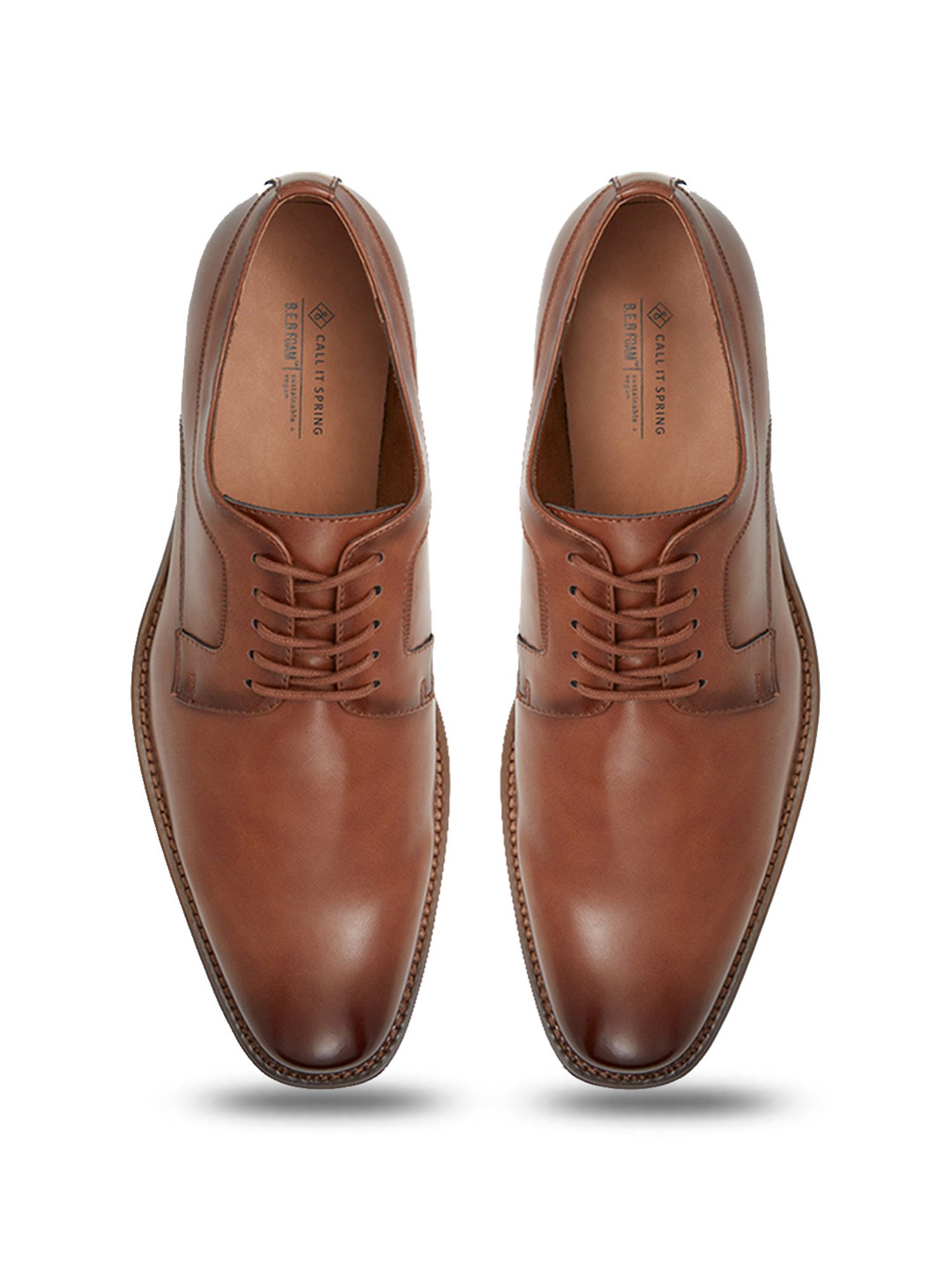 Call It Spring Men's Pemberley Cognac Derby Shoes
