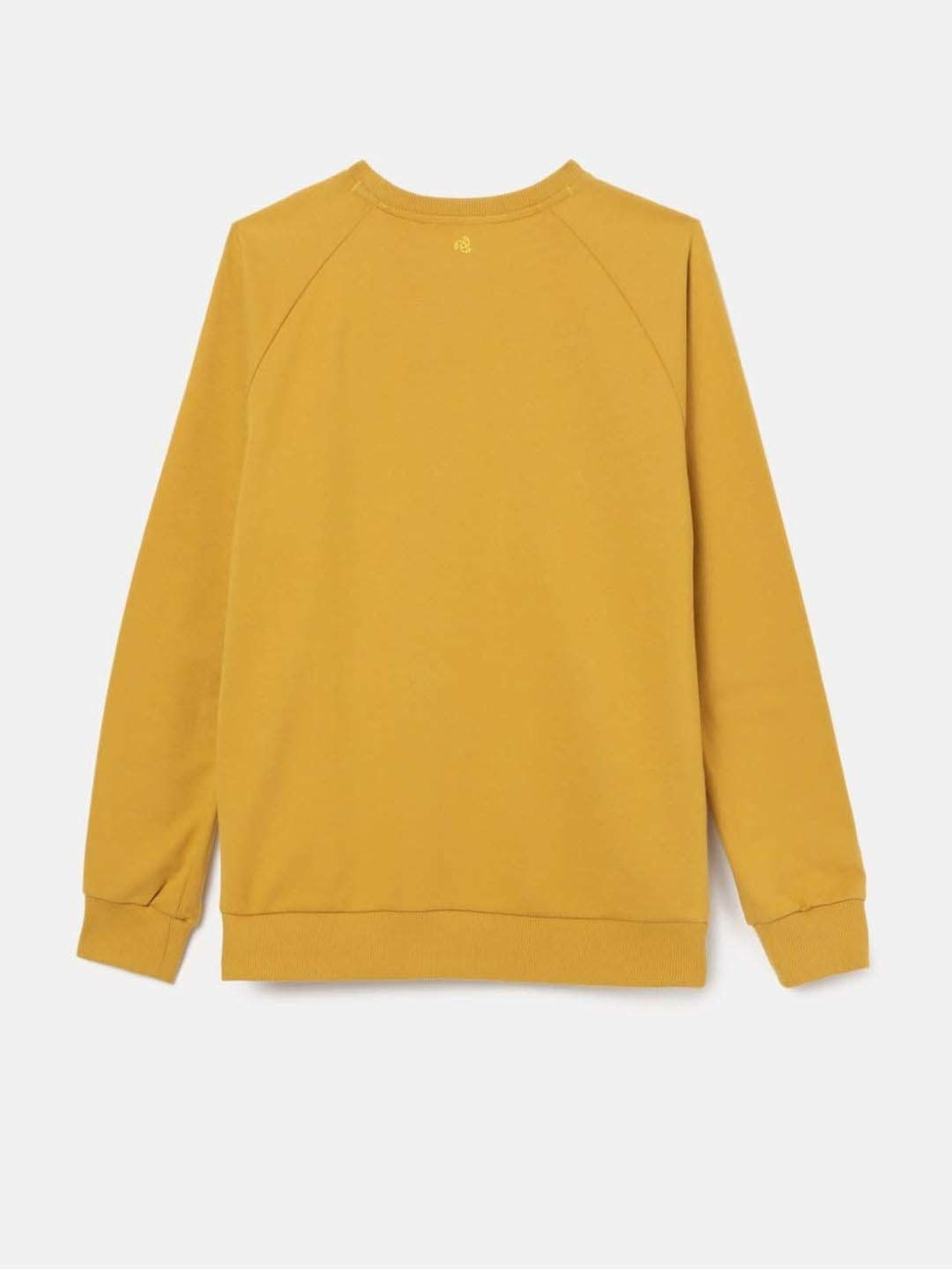 KIDS ONLY Blue Cotton Embroidered Full Sleeves Sweatshirt