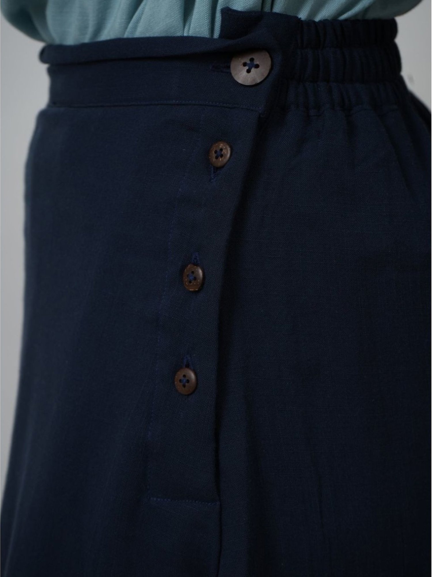 Saltpetre Elegant Blue Co-ord Set in Tencel