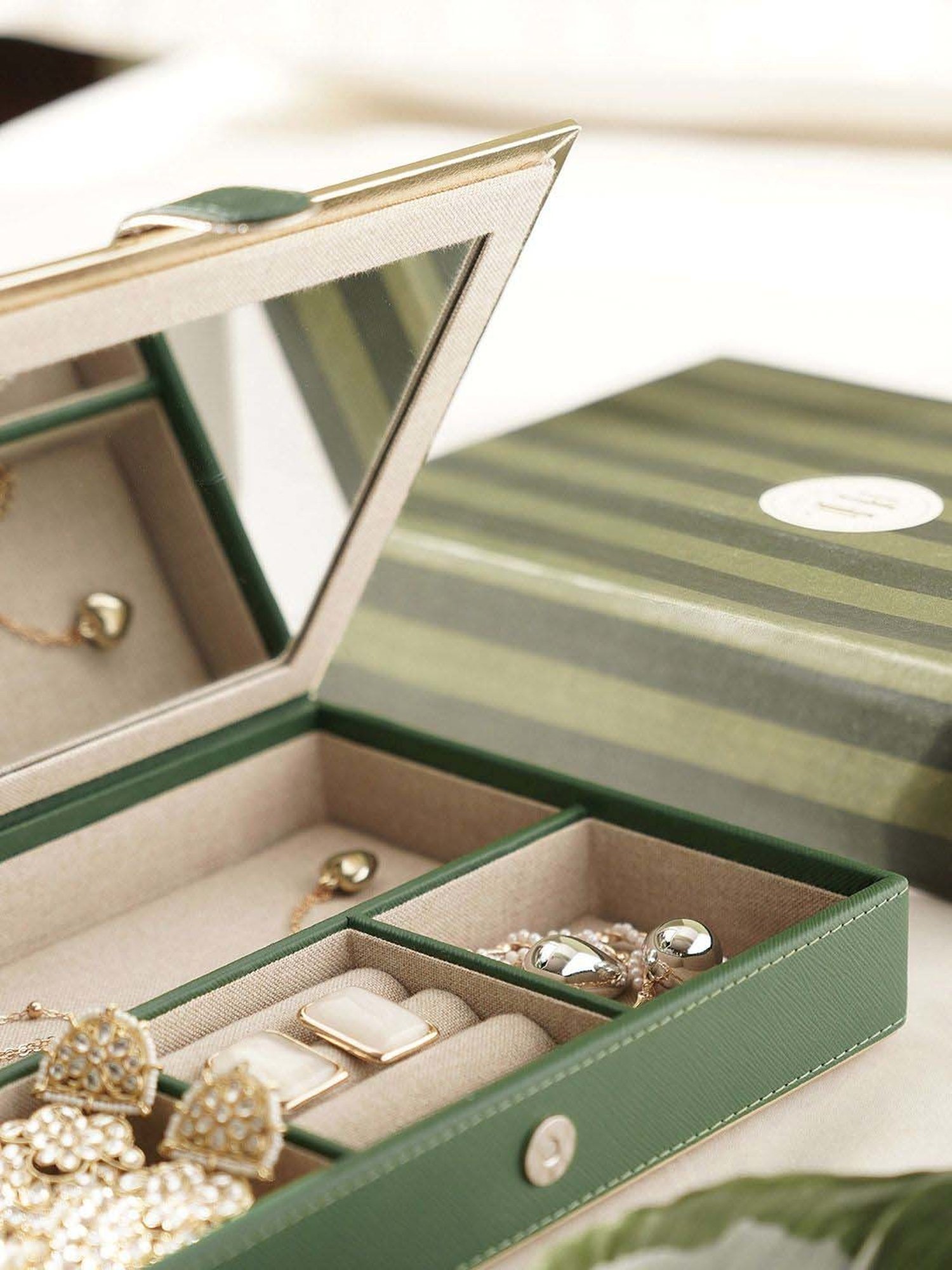 Pure Home and Living Beige MDF Solid Storage Boxes