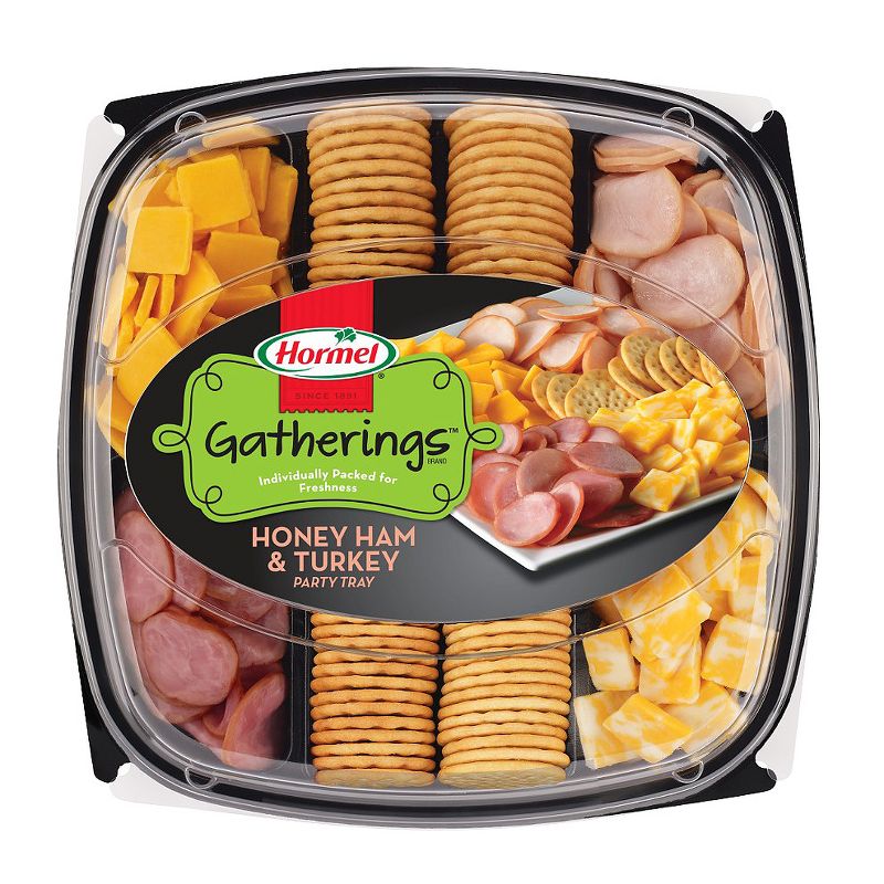 Hormel Honey Ham, Turkey and Cheese Party Tray - 28oz