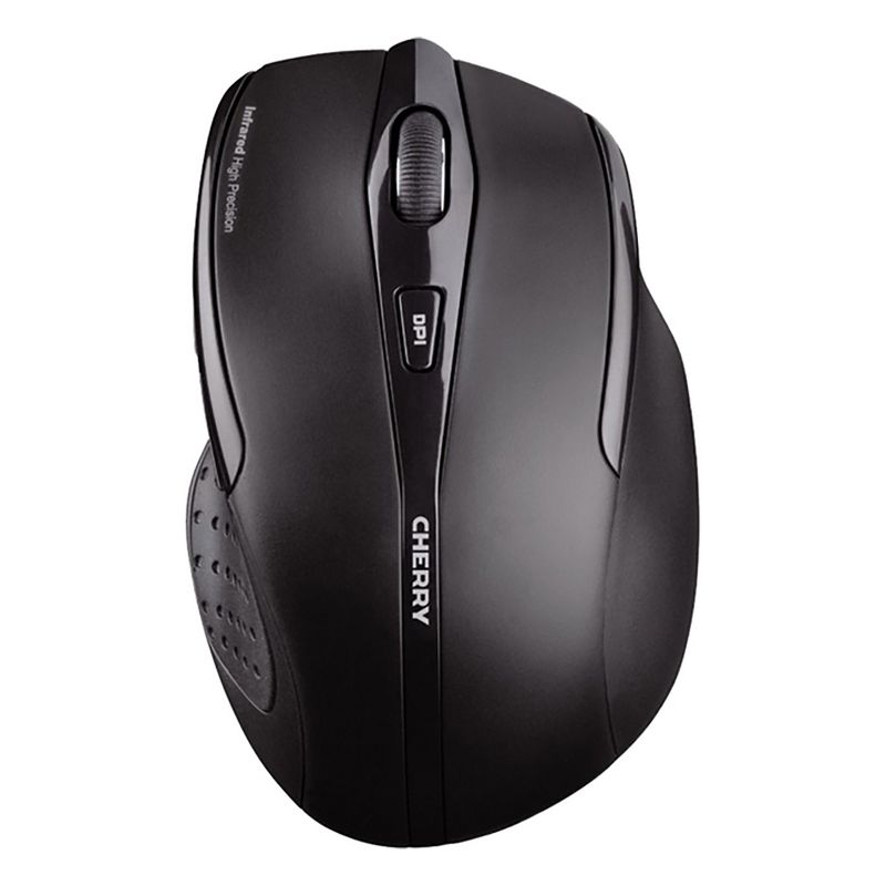 CHERRY DW 5100 USB Wireless RF English Keyboard & Mouse, 1750 dpi, 5 Button, Scroll Wheel, Right-handed Only, Black (JD-0520EU-2)