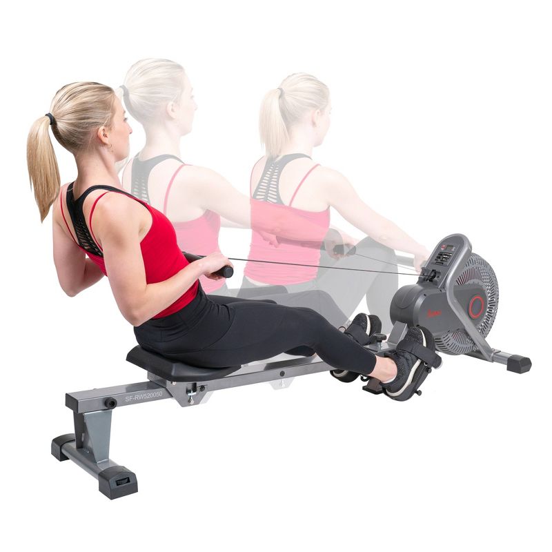 Sunny Health & Fitness Air Fan Rowing Machine