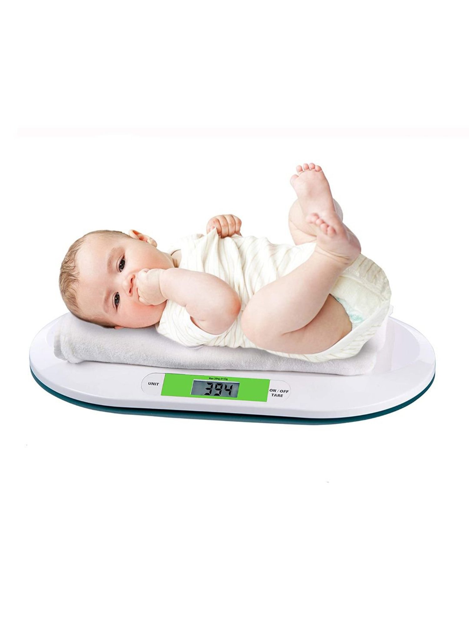 MCP BWS-01 Electronic Digital Weighing Scale (White)
