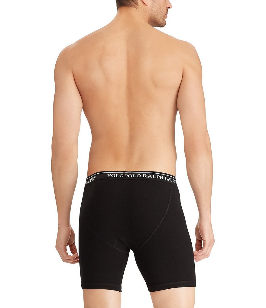 Polo Ralph Lauren Classic Fit Long Leg Boxer Briefs 3-Pack