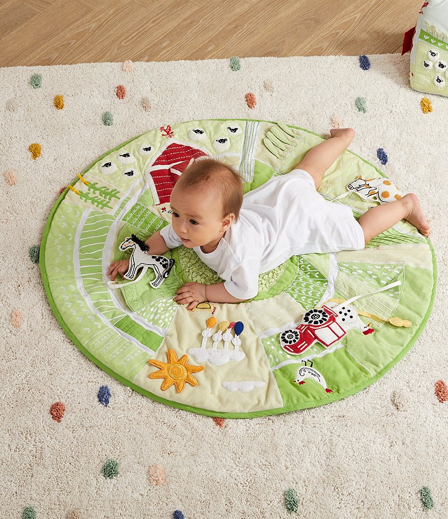 Wonder Wise by Asweets Round Farm Activity Playmat