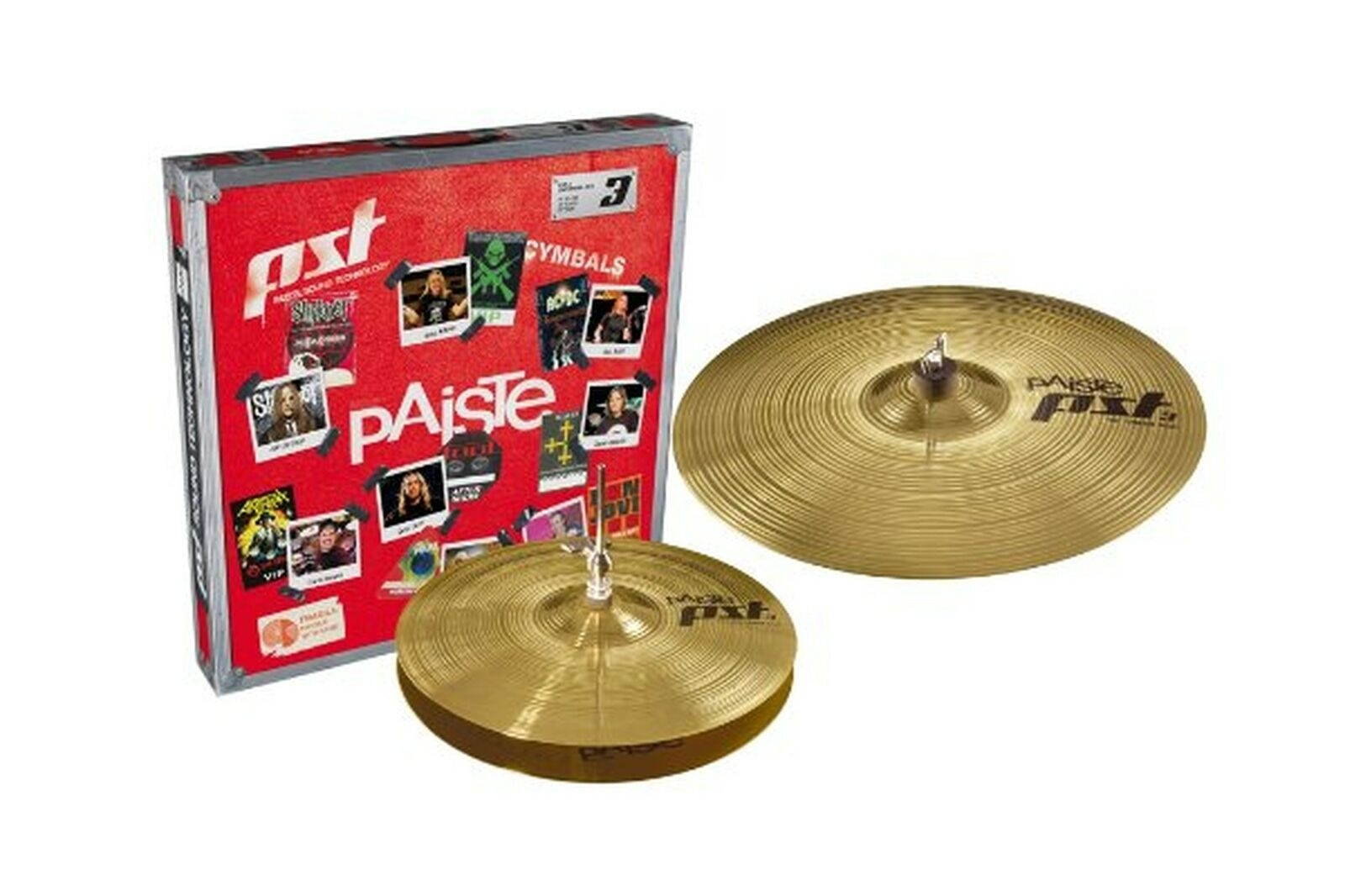 Paiste PST 3 Cymbal Essential Set Only Setup 13-inch/18-inch