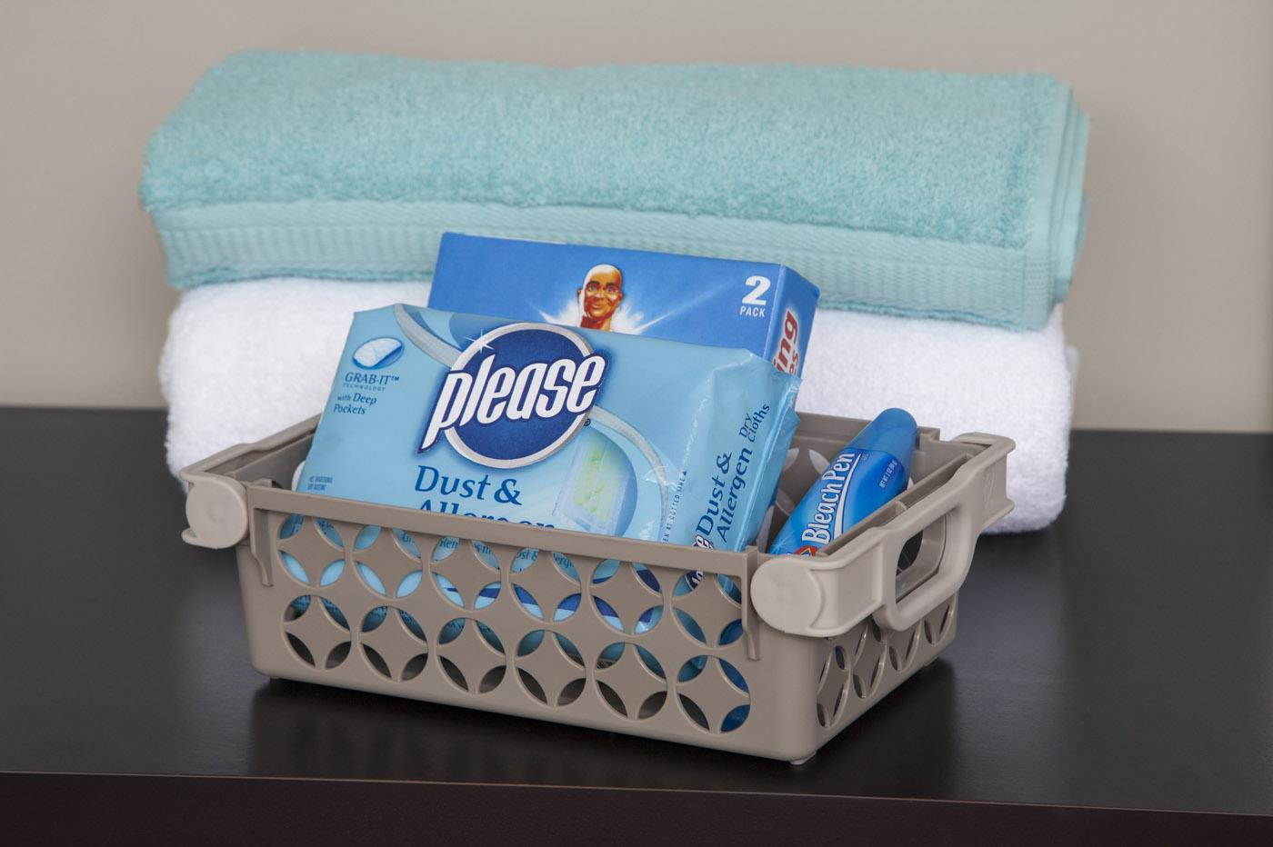 IRIS Small Decorative Basket, 1 Pack, Tan