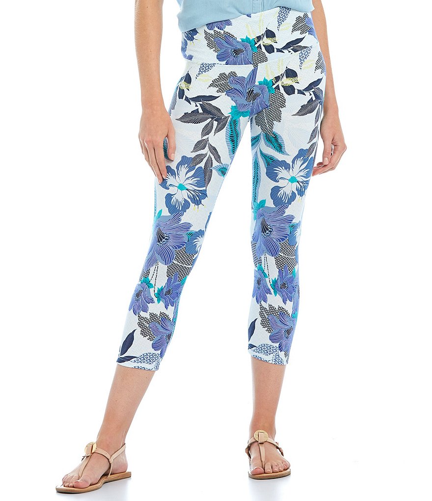 Intro Petite Size Bella Solid Double Knit Slim Her Leggings