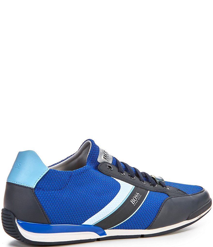 Hugo Boss Men's Saturn Stripe Mesh Sneakers