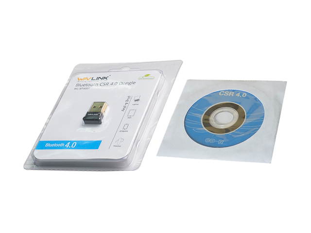 Wavlink Nano Wireless Bluetooth CSR 4.0 Dongle Adapter Bluetooth V4.0 USB Adapter CSR Chip Dongle Stick EDR USB 2.0 Dual-Mode Support Bluetooth Voice data/Music/Printer for laptop/Pad/Headser/BTMpblie