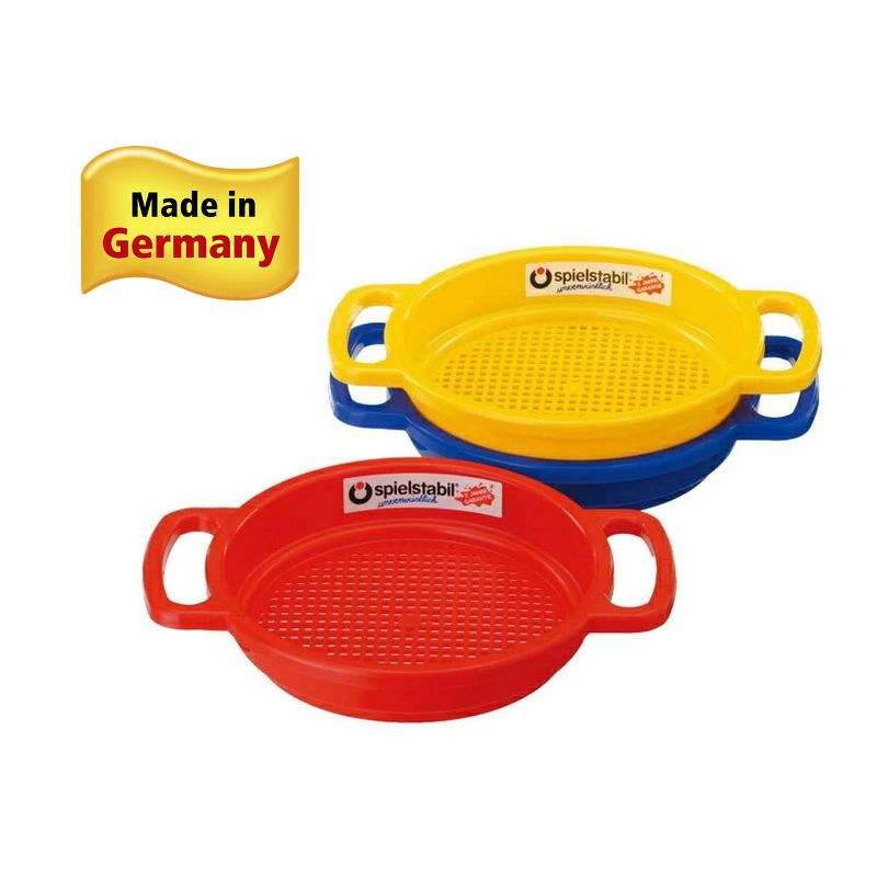 Spielstabil Large Sand Sieve (One Sifter Included - Colors Vary)