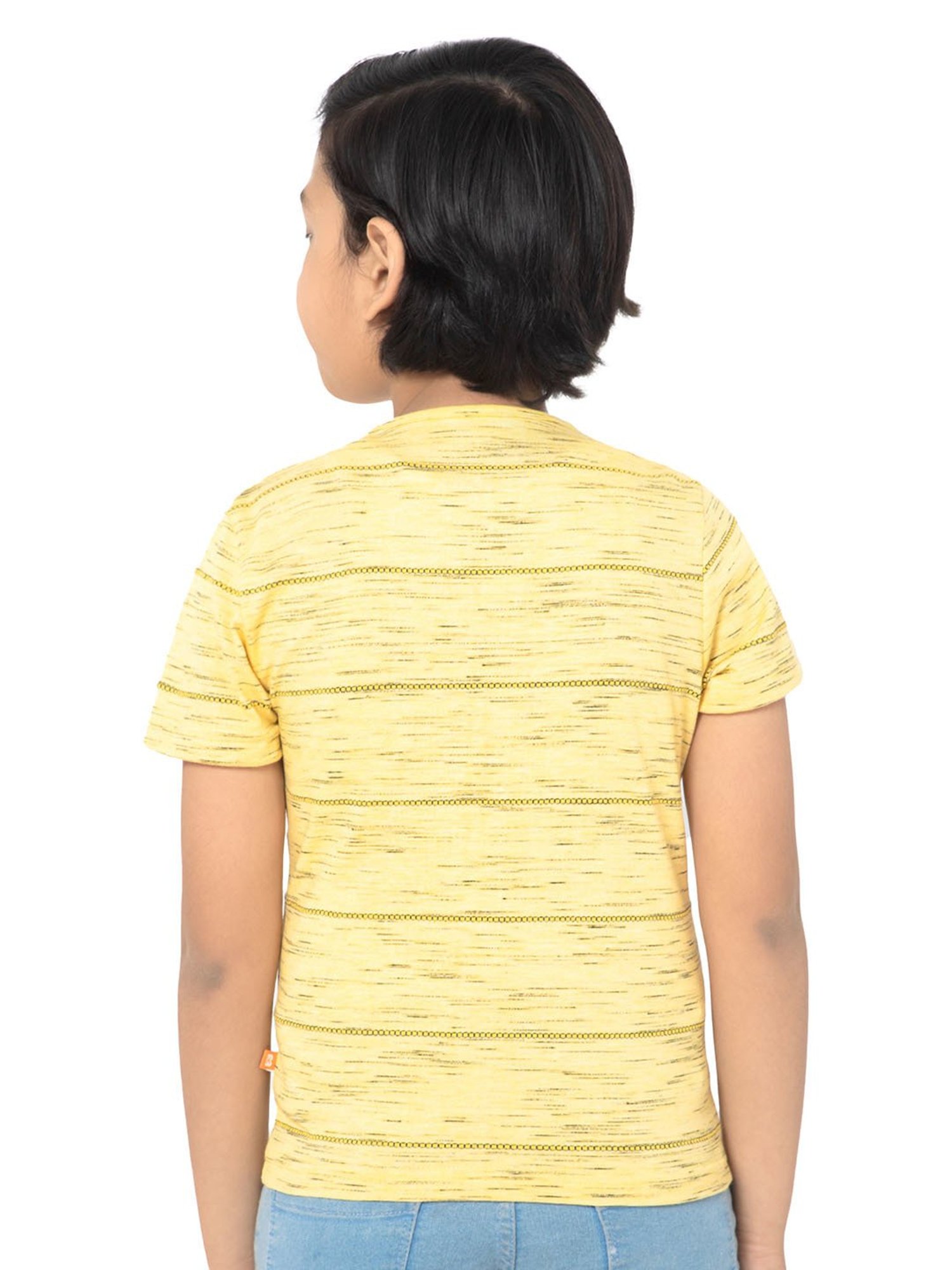 Bodycare Kids Yellow Printed T-Shirt